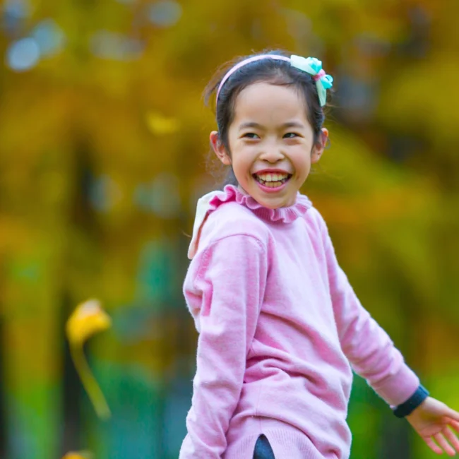 Happy young girl